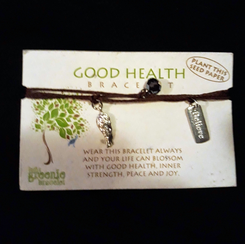 NWT Health Bracelet with seed paper
